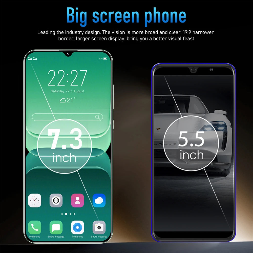 Xioa mi 15 Pro Smartphone 7.3 inch Full Screen 4G 5G 6800mAh Global Version