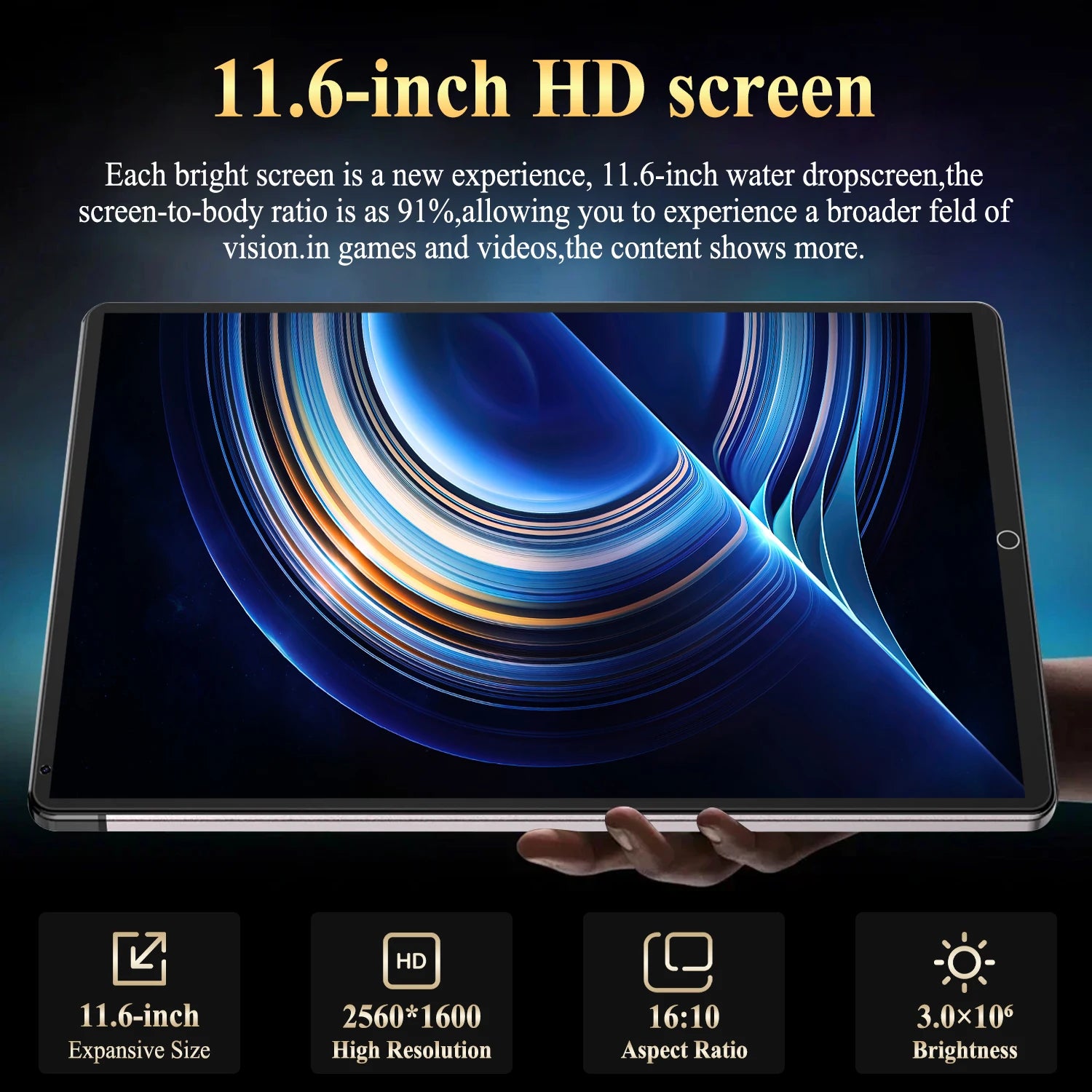 Best Android 13 Tablet | 11.6 inch 5G Tablet | Smart Phones London