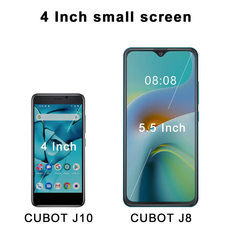 Cubot 4-Inch Mini Smartphone- Dual SIM Card 3G Face ID