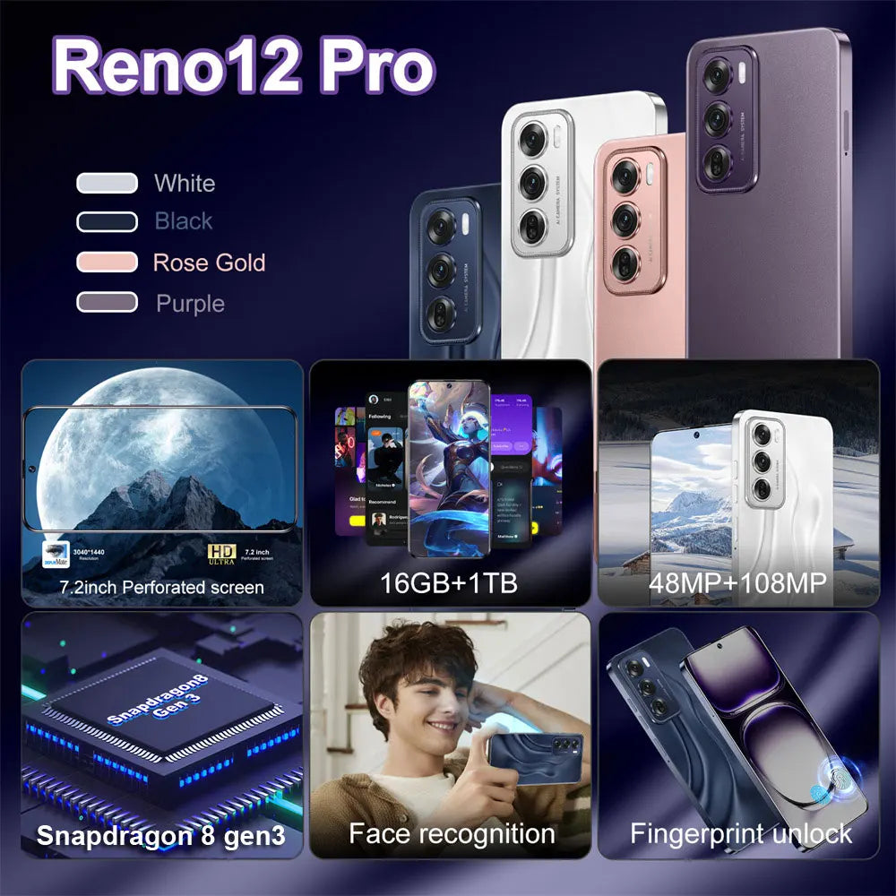 Smart Phones for Sale | Reno 12 Pro Smartphone | Smart Phones London